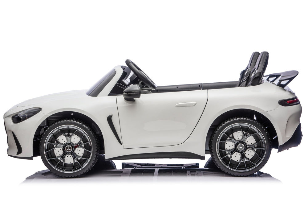 Mercedes GT63 AMG DK-GT63 24V LCD White Battery Car - attēls 7