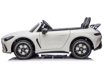 Mercedes GT63 AMG DK-GT63 24V LCD White Battery Car - attēls 7