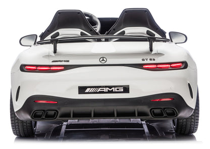 Mercedes GT63 AMG DK-GT63 24V LCD White Battery Car - attēls 8