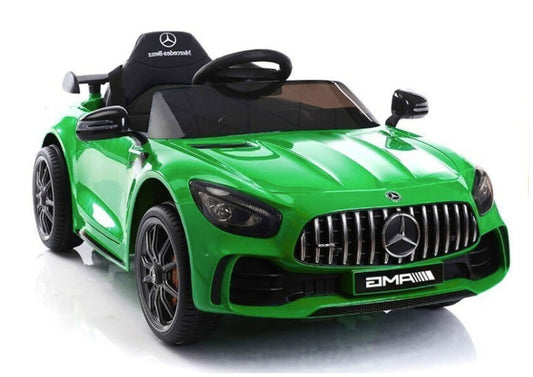 Mercedes GTR Electric Ride On Car - Green - attēls 1