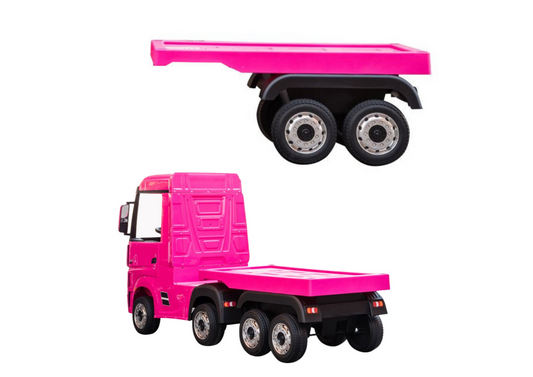 Mercedes Scania Actros Truck With HL358 Pink Semitrailer - attēls 1