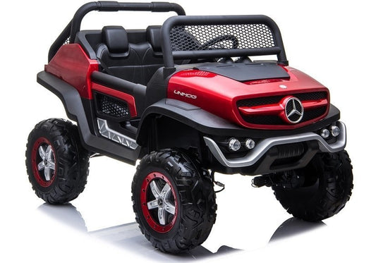 Mercedes Unimog Electric Ride On Car Red - attēls 1