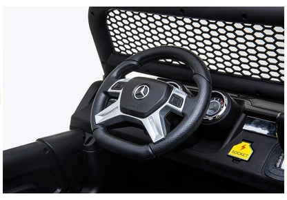 Mercedes Unimog vaikiškas elektromobilis raudonas - nuotrauka 8
