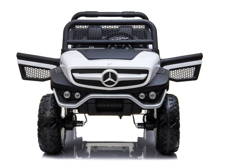 Mercedes Unimog Electric Ride On Car White - pilt 5