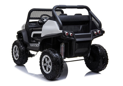 Mercedes Unimog Electric Ride On Car White - pilt 7