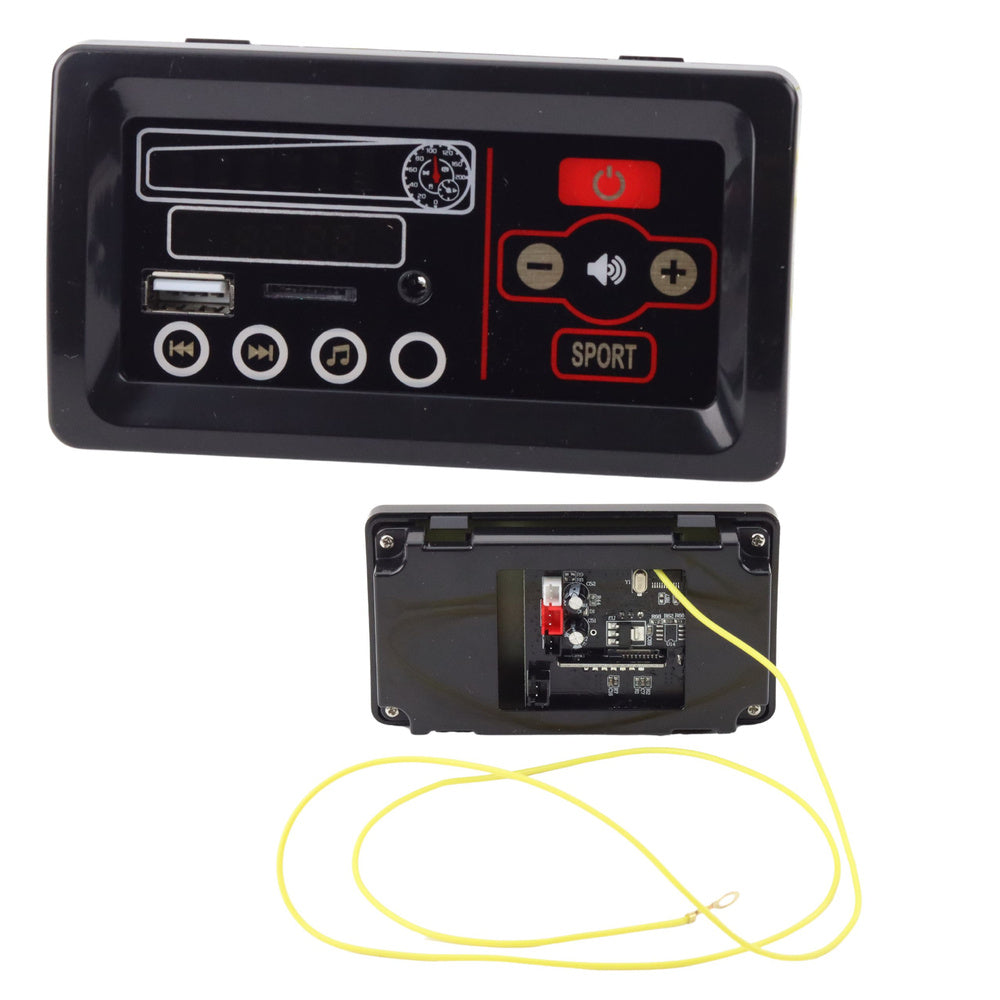 Music Panel for a Battery-Powered Vehicle - 12V - attēls 1