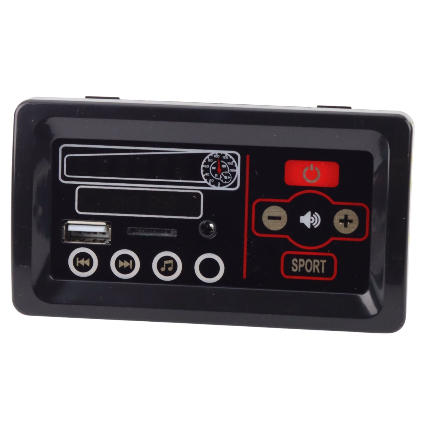 Music Panel for a Battery-Powered Vehicle - 12V - attēls 5