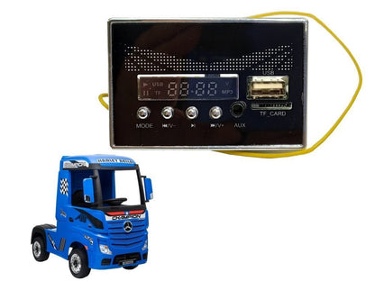 Music Panel for the electric ride-on HL358 Actros - attēls 3