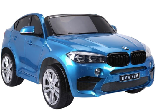 NEW BMW X6M Blue Painting - Electric Ride On Vehicle - attēls 1