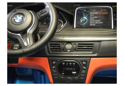 NEW BMW X6M Blue Painting - Electric Ride On Vehicle - attēls 2
