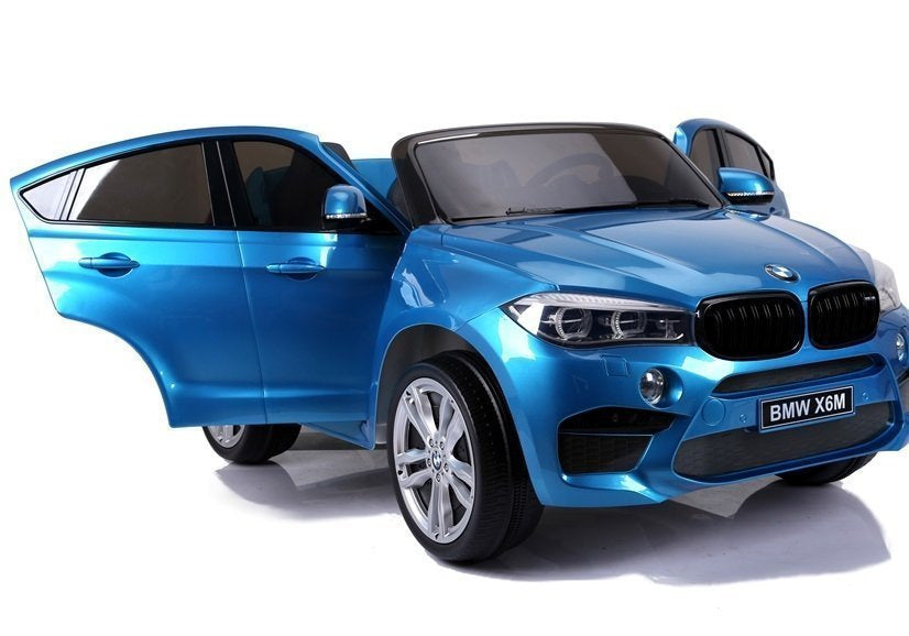 NEW BMW X6M Blue Painting - Electric Ride On Vehicle - attēls 3