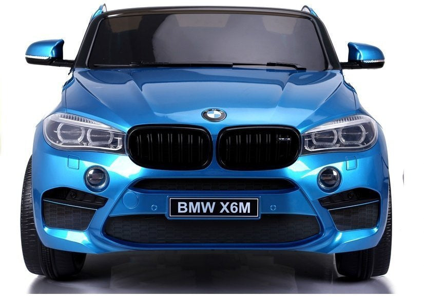 NEW BMW X6M Blue Painting - Electric Ride On Vehicle - attēls 5