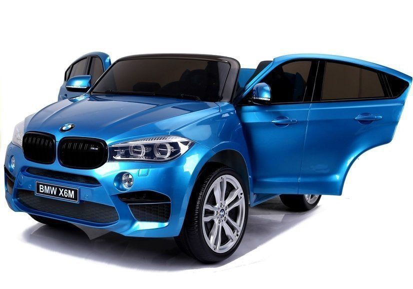 NEW BMW X6M Blue Painting - Electric Ride On Vehicle - attēls 7