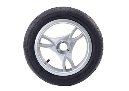 Plastic wheel with rubber tire (inflatable) PRO 700 front - attēls 3