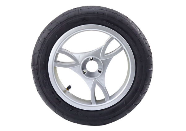 Plastic wheel with rubber tire (inflatable) PRO600 front - pilt 6