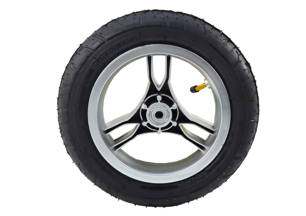 Plastic ratas with rubber tire (inflatable) PRO600 rear - nuotrauka 3