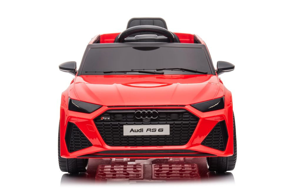 Akumuliatorinis vaikiškas automobilis Audi RS6 BRD-2118 raudonas - nuotrauka 2
