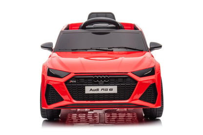 Akumuliatorinis vaikiškas automobilis Audi RS6 BRD-2118 raudonas - nuotrauka 2