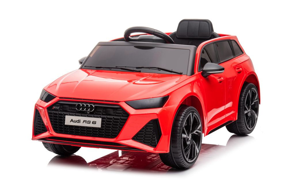 Akumuliatorinis vaikiškas automobilis Audi RS6 BRD-2118 raudonas - nuotrauka 3