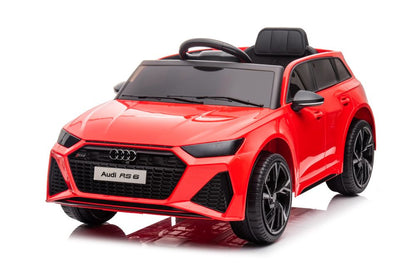 Akumuliatorinis vaikiškas automobilis Audi RS6 BRD-2118 raudonas - nuotrauka 3