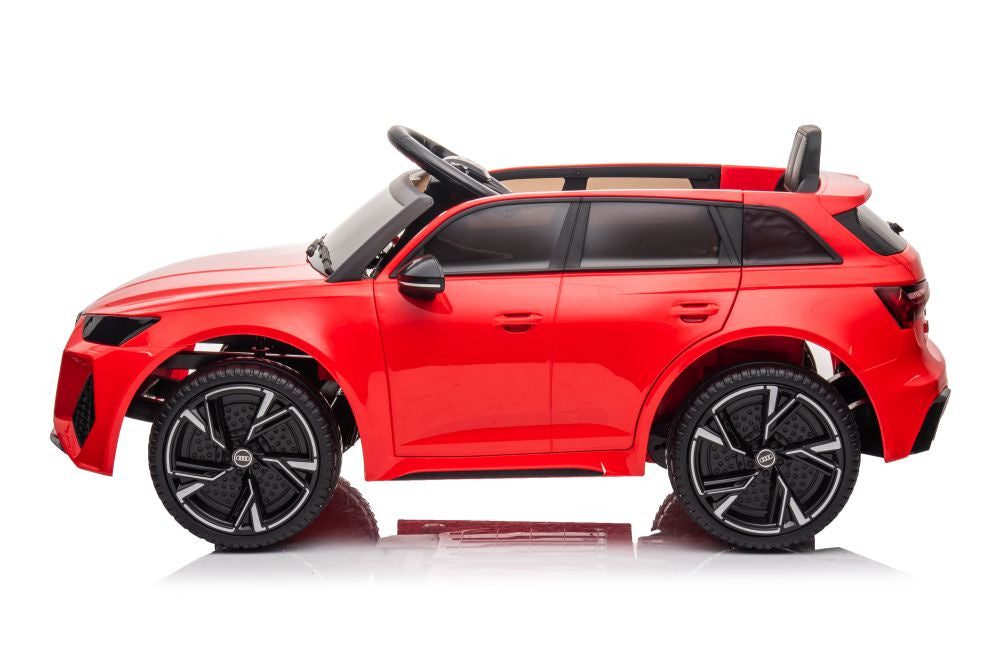 Akumuliatorinis vaikiškas automobilis Audi RS6 BRD-2118 raudonas - nuotrauka 4