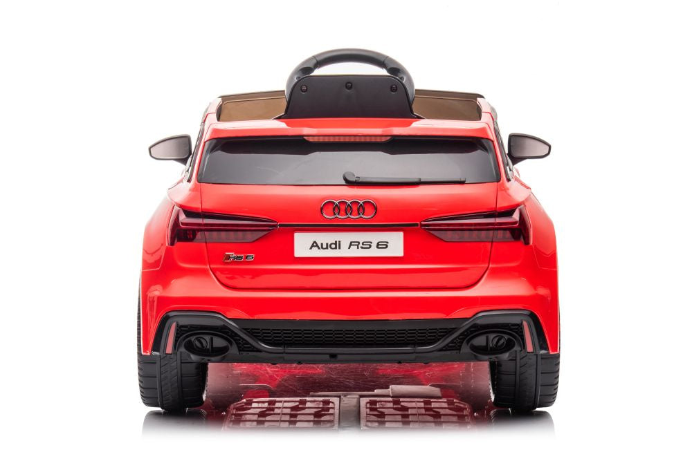 Akumuliatorinis vaikiškas automobilis Audi RS6 BRD-2118 raudonas - nuotrauka 6