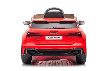 Akumuliatorinis vaikiškas automobilis Audi RS6 BRD-2118 raudonas - nuotrauka 6