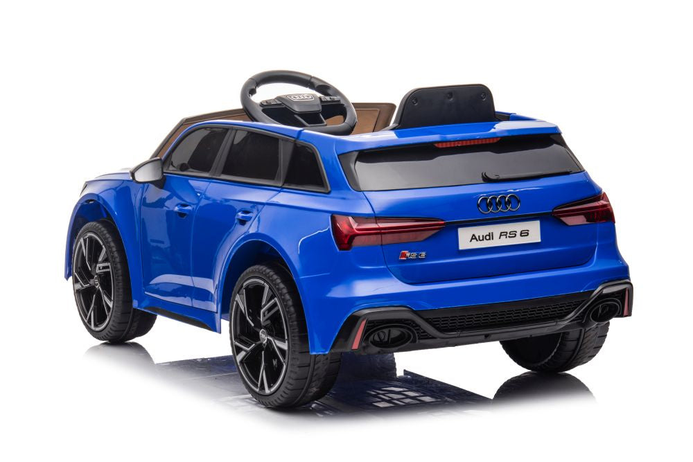 Akutoitega sõiduk Audi RS6 BRD-2118 sinine - pilt 6