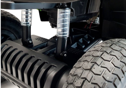 Quad BDM0906 Electric Ride On Vehicle Pumped Wheels - Black - attēls 7