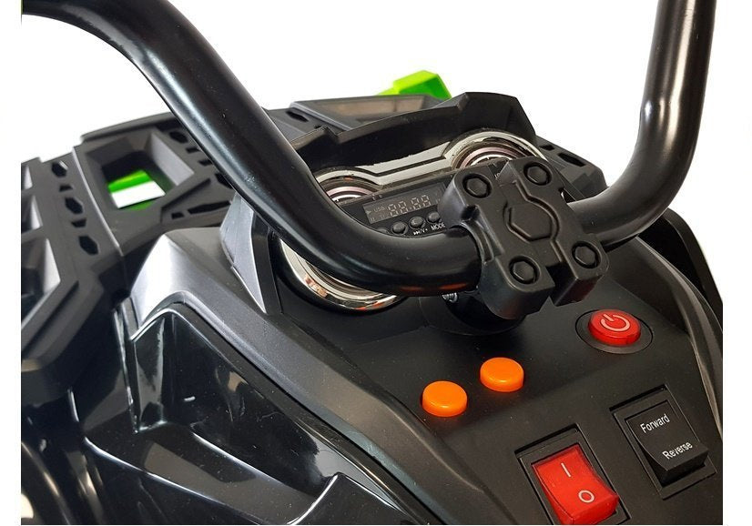 Quad BDM0906 Electric Ride On Vehicle Pumped Wheels - Black - attēls 8