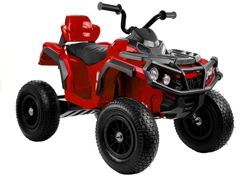 Quad BDM0906 Electric Ride On Vehicle Pumped Wheels - Red - attēls 1