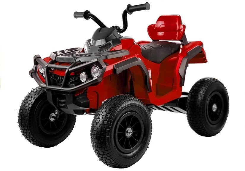 Quad BDM0906 Electric Ride On Vehicle Pumped Wheels - Red - attēls 2