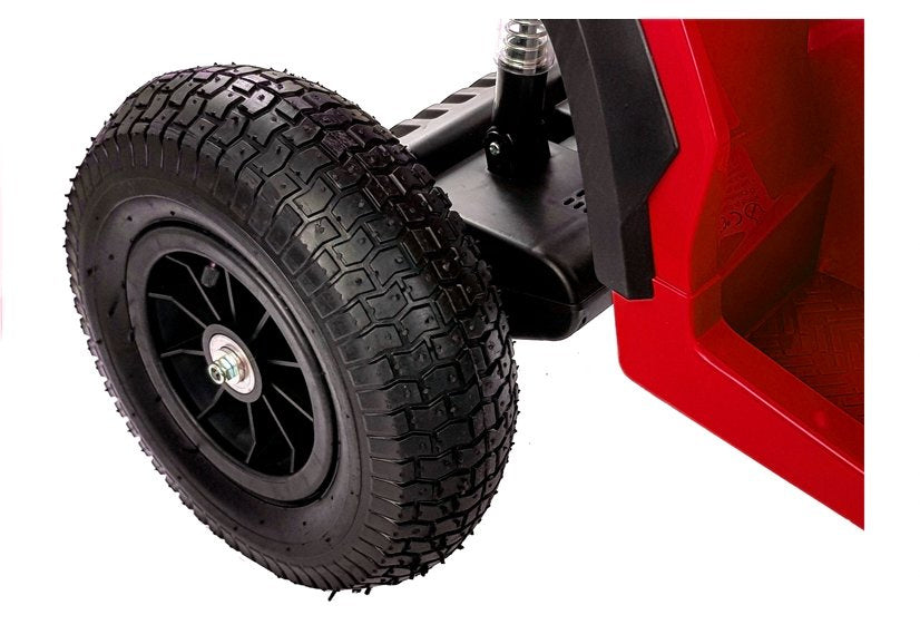 Quad BDM0906 Electric Ride On Vehicle Pumped Wheels - Red - attēls 5