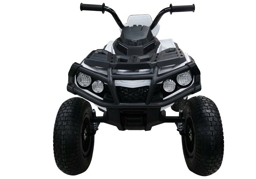 Quad BDM0906 Electric Ride On Vehicle Pumped Wheels - White - attēls 4