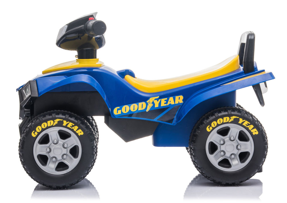 Quad Ride-on Sound Light 551-G Blue - attēls 4
