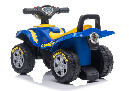 Quad Ride-on Sound Light 551-G Blue - attēls 5