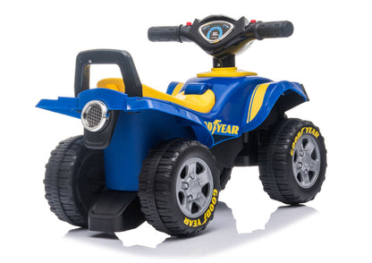 Quad Ride-on Sound Light 551-G Blue - attēls 6