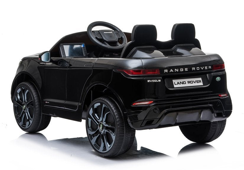 Range Rover Evoque Electric Ride-On Car Black Painted - attēls 5