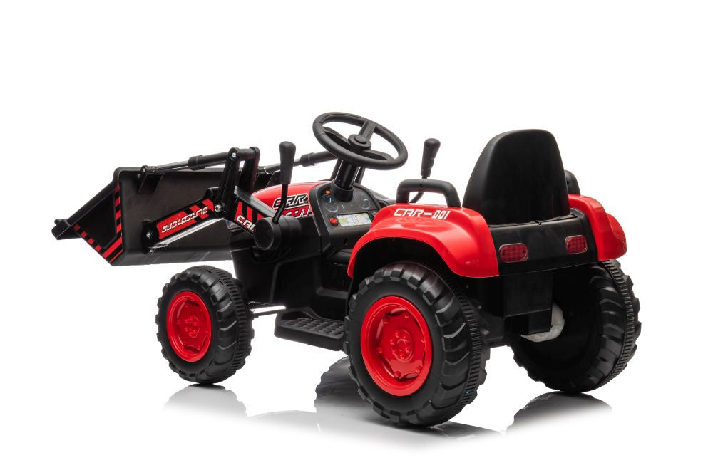 Rechargeable tractor with bucket BW-X002A Red - attēls 4