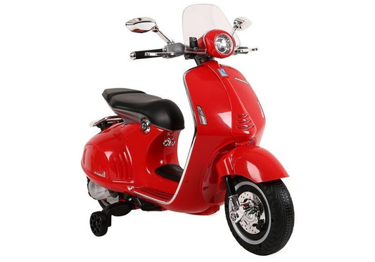 Red Electric Scooter Vespa GTS 300 - attēls 1