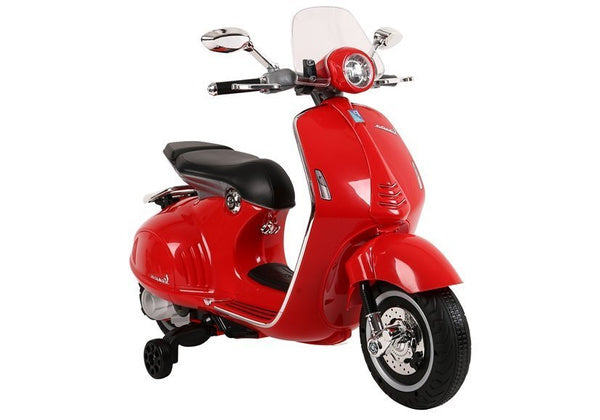 Red Electric Scooter Vespa GTS 300 - attēls 5