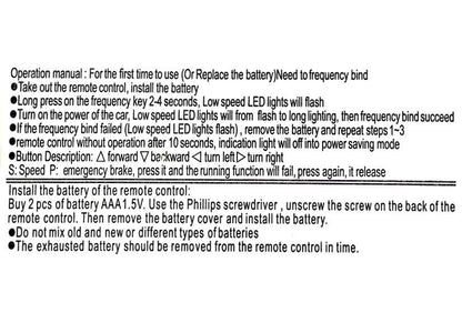 Remote TX20 Control For Electric Ride On Car 2.4G BMW X6 FCC - pilt 8