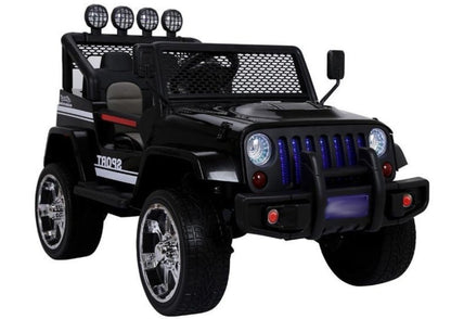 Ride on Car S2388 Jeep Black 4x45W - attēls 1