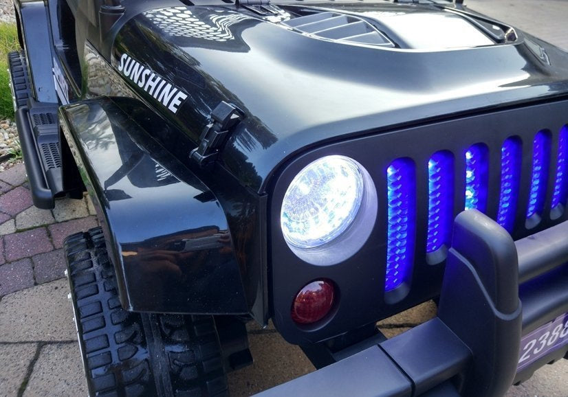 Ride on Car S2388 Jeep Black 4x45W - attēls 5