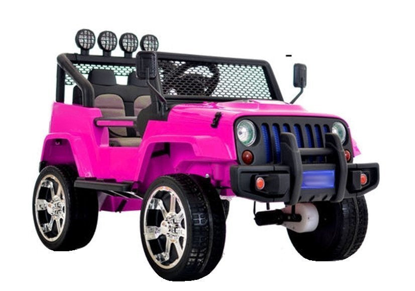 Ride on Car S2388 Jeep Pink 4x45W - attēls 1