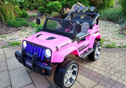 Ride on Car S2388 Jeep Pink 4x45W - attēls 4