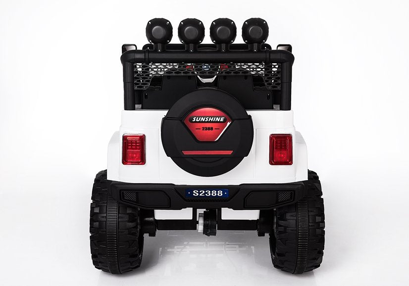 Ride on Car S2388 Jeep White 4x45W - attēls 5