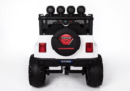 Ride on Car S2388 Jeep White 4x45W - attēls 5