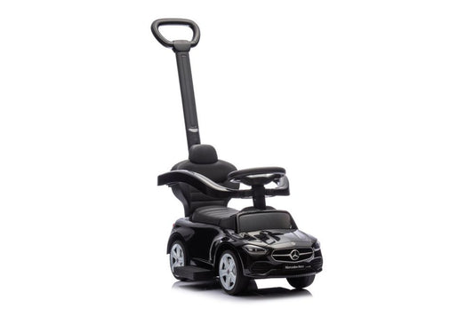 Ride-on with Pusher Mercedes 3in1 Black - pilt 1