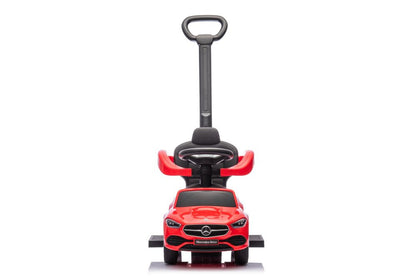 Ride-on with pusher Mercedes 3in1 Red - image 2